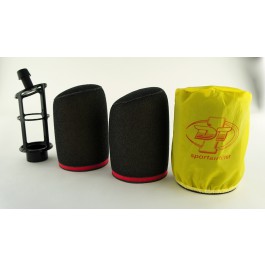 KTM AIRF-KTM-07SET TRIPLE FILTER SET (2 TRIPLE AIRF. PRE OILED - 1 AIRP. CAGE - 1 BONNET/FILTERSKIN)